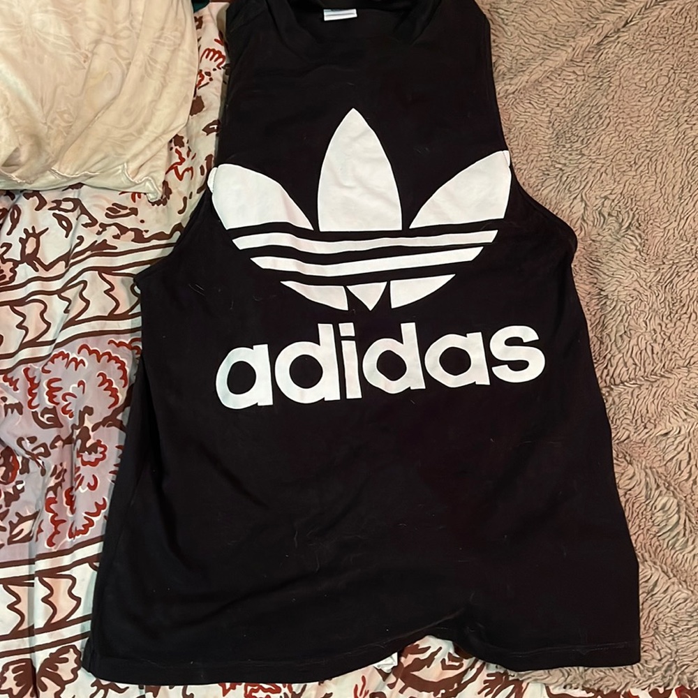 Black adidas shirt